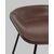 Стул полубарный Фуриоса экокожа коричневый, изображение 8 | Интернет магазин мебели и декора LifeDekor