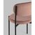 Стул Бриф NEW велюр пыльно-розовый, изображение 8 | Интернет магазин мебели и декора LifeDekor