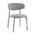 Стул обеденный Ayla серый серые ножки | Интернет магазин мебели и декора LifeDekor