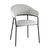 Стул обеденный Leya светло-серый | Интернет магазин мебели и декора LifeDekor