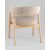Стул обеденный Zubo с деревянными ножками бежевый, изображение 6 | Интернет магазин мебели и декора LifeDekor