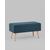 Банкетка Сторми с ящиком темно-синий, изображение 15 | Интернет магазин мебели и декора LifeDekor