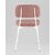 Стул Chao розовый белые ножки 4 шт., изображение 21 | Интернет магазин мебели и декора LifeDekor