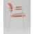 Стул Кэрол пыльно-розовый серые ножки, изображение 12 | Интернет магазин мебели и декора LifeDekor