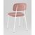 Стул Chao розовый белые ножки 2 шт., изображение 27 | Интернет магазин мебели и декора LifeDekor