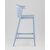 Стул полубарный Campo пластик голубой, изображение 28 | Интернет магазин мебели и декора LifeDekor