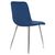 Стул обеденный DOBRIN ALEX, хром ножки, темно-синий велюр (V108-67), Вариант: хром ножки, темно-синий велюр (V108-67), изображение 4 | Интернет магазин мебели и декора LifeDekor