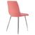 Стул обеденный DOBRIN ALEX, хром ножки, розовая ткань (UF860-05B), Вариант: хром ножки, розовая ткань (UF860-05B), изображение 4 | Интернет магазин мебели и декора LifeDekor