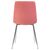 Стул обеденный DOBRIN ALEX, хром ножки, розовая ткань (UF860-05B), Вариант: хром ножки, розовая ткань (UF860-05B), изображение 5 | Интернет магазин мебели и декора LifeDekor