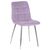 Стул обеденный DOBRIN ALEX, хром ножки, фиолетовый велюр (V108-49), Вариант: хром ножки, фиолетовый велюр (V108-49) | Интернет магазин мебели и декора LifeDekor