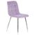 Стул обеденный DOBRIN ALEX, хром ножки, фиолетовый велюр (V108-49), Вариант: хром ножки, фиолетовый велюр (V108-49), изображение 2 | Интернет магазин мебели и декора LifeDekor