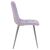 Стул обеденный DOBRIN ALEX, хром ножки, фиолетовый велюр (V108-49), Вариант: хром ножки, фиолетовый велюр (V108-49), изображение 3 | Интернет магазин мебели и декора LifeDekor