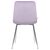 Стул обеденный DOBRIN ALEX, хром ножки, фиолетовый велюр (V108-49), Вариант: хром ножки, фиолетовый велюр (V108-49), изображение 5 | Интернет магазин мебели и декора LifeDekor