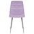 Стул обеденный DOBRIN ALEX, хром ножки, фиолетовый велюр (V108-49), Вариант: хром ножки, фиолетовый велюр (V108-49), изображение 6 | Интернет магазин мебели и декора LifeDekor