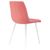 Стул обеденный DOBRIN ALEX, белые ножки, розовая ткань (UF860-05B), Вариант: белые ножки, розовая ткань (UF860-05B), изображение 4 | Интернет магазин мебели и декора LifeDekor