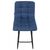 Стул барный DOBRIN NICOLE, черные матовые ножки, синяя ткань (UF860-14B), Вариант: черные матовые ножки, синяя ткань (UF860-14B), изображение 7 | Интернет магазин мебели и декора LifeDekor