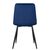 Набор 4 шт Стул обеденный DOBRIN CHILLY, Темно-синий Holland 60, основание черное, Вариант: Темно-синий Holland 60, основание черное, изображение 6 | Интернет магазин мебели и декора LifeDekor