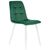 Стул обеденный DOBRIN CHILLY, Темно-зеленый Holland 30, основание белое, изображение 2 | Интернет магазин мебели и декора LifeDekor
