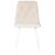 Стул обеденный DOBRIN CHILLY ROMBO, Бежевый Simple 44, основание белое, Вариант: Бежевый Simple 44, основание белое, изображение 6 | Интернет магазин мебели и декора LifeDekor