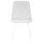 Стул обеденный DOBRIN CHILLY ROMBO, Светло-серый Simple 29, основание белое, Вариант: Светло-серый Simple 29, основание белое, изображение 6 | Интернет магазин мебели и декора LifeDekor