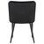 Стул обеденный DOBRIN RICHARD, черные матовые ножки, черный велюр (V108-77), Вариант: черные матовые ножки, черный велюр (V108-77), изображение 5 | Интернет магазин мебели и декора LifeDekor