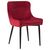 Стул обеденный DOBRIN RICHARD, черные матовые ножки, бордовый велюр (V108-85), Вариант: черные матовые ножки, бордовый велюр (V108-85) | Интернет магазин мебели и декора LifeDekor