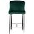 Стул барный DOBRIN CHRISTIAN'75, черные ножки, зеленый велюр (V108-64), Вариант: черные ножки, зеленый велюр (V108-64), изображение 6 | Интернет магазин мебели и декора LifeDekor