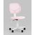 Кресло компьютерное детское ЛОЛО розовый пластик белый, изображение 42 | Интернет магазин мебели и декора LifeDekor
