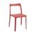 Стул обеденный Marty пластиковый красный, изображение 2 | Интернет магазин мебели и декора LifeDekor