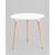 Стол круглый EAMES DST NEW D80 белый, изображение 6 | Интернет магазин мебели и декора LifeDekor