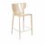 Стул полубарный Austin, кожа бежевый | Интернет магазин мебели и декора LifeDekor