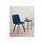 Стул на металлокаркасе Чилли синий / черный, изображение 2 | Интернет магазин мебели и декора LifeDekor