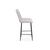 Барный стул Челси светло-серый (zd 960) / черный, изображение 4 | Интернет магазин мебели и декора LifeDekor