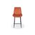 Барный стул Седа терракотовый (zd 432) / черный, изображение 2 | Интернет магазин мебели и декора LifeDekor