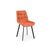 Стул на металлокаркасе Челси П терракотовый (zd 432) / черный np | Интернет магазин мебели и декора LifeDekor