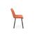 Стул на металлокаркасе Челси П терракотовый (zd 432) / черный np, изображение 4 | Интернет магазин мебели и декора LifeDekor