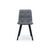 Стул на металлокаркасе Чилли темно-серый / черный, изображение 4 | Интернет магазин мебели и декора LifeDekor