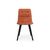Стул на металлокаркасе Чилли терракотовый / черный, изображение 4 | Интернет магазин мебели и декора LifeDekor