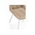 Стул на металлокаркасе Челси 360 бежевый (ZD 210) / белый, изображение 8 | Интернет магазин мебели и декора LifeDekor