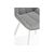 Стул на металлокаркасе Челси 360 светло-серый (ZD 960) / белый, изображение 9 | Интернет магазин мебели и декора LifeDekor