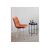 Стул на металлокаркасе Чилли терракотовый / белый, изображение 3 | Интернет магазин мебели и декора LifeDekor