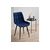 Стул на металлокаркасе Челси К синий (zd 798) / черный np, изображение 3 | Интернет магазин мебели и декора LifeDekor