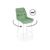 Барный стул Челси 360 фисташковый (zd 651) / белый np | Интернет магазин мебели и декора LifeDekor
