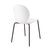 Стул Wave белый с черными ножками, изображение 3 | Интернет магазин мебели и декора LifeDekor