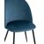 Стул Lilly велюр сине-зеленый 4 шт., изображение 8 | Интернет магазин мебели и декора LifeDekor