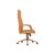 Офисное кресло Modena экокожа оранжевый, изображение 3 | Интернет магазин мебели и декора LifeDekor