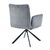 Стул DikLine 6827 т.к Серая Velo 13, опоры черные, изображение 4 | Интернет магазин мебели и декора LifeDekor