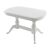 Стол «Фабрицио-2м» (мыло) 120x80, белая эмаль, изображение 2 | Интернет магазин мебели и декора LifeDekor