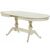 Стол «Фабрицио-2» овал 120x90, слоновая кость | Интернет магазин мебели и декора LifeDekor