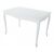 Стол «Кабриоль» 120x80 GLASS белый, эмаль белая | Интернет магазин мебели и декора LifeDekor